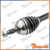 Demi-Arbre de Transmission MTM droite pour PEUGEOT | NPW-PE-055, 221646